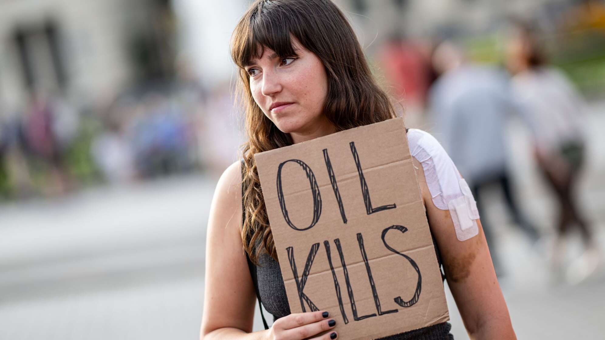 Demonstration der Letzten Generation in Berlin