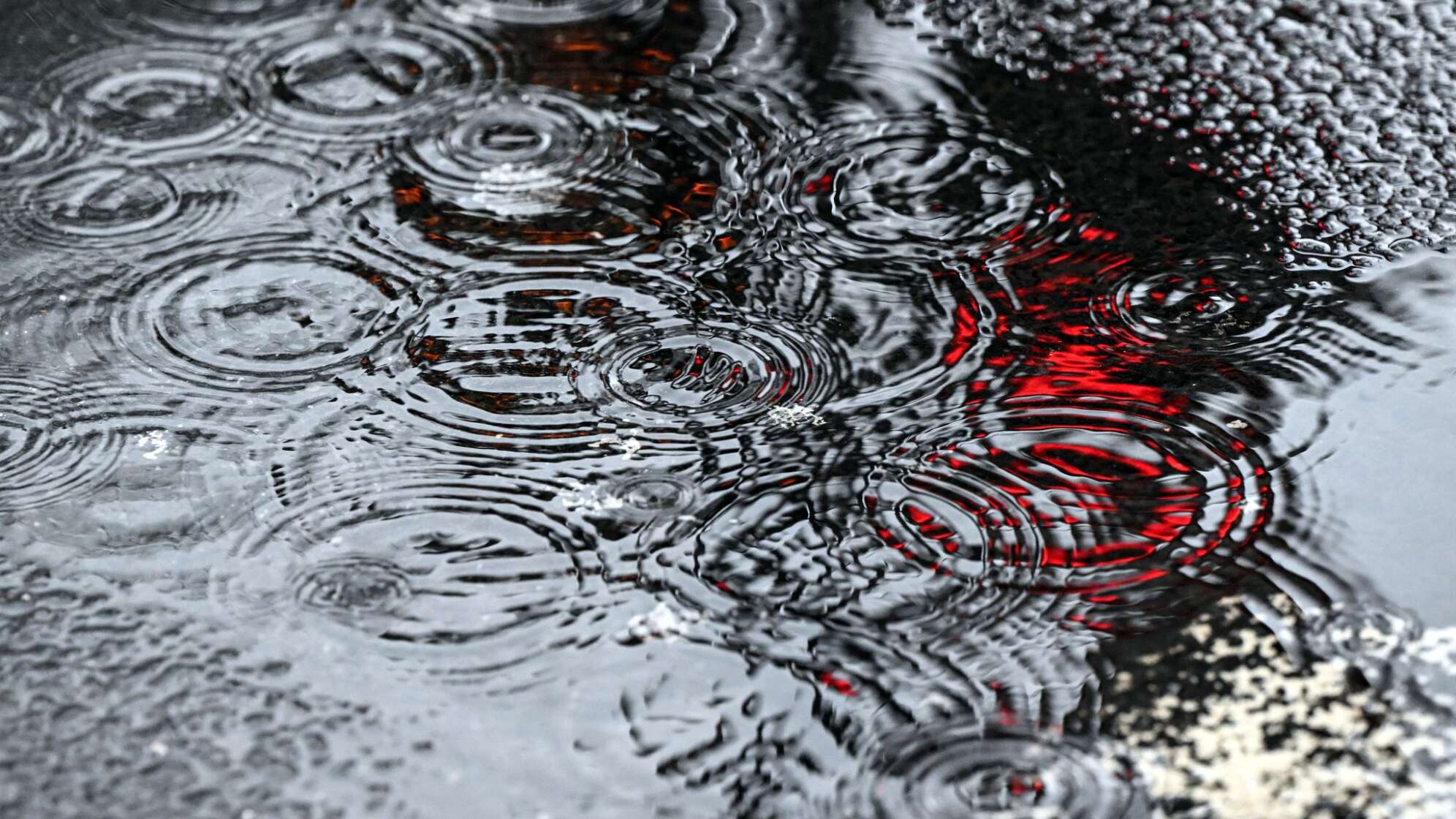 Regenwetter in Düsseldorf