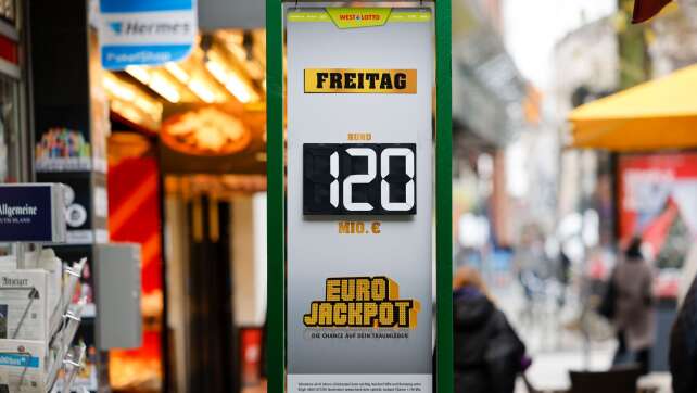 Rekord: Mindestens 57 neue Lotto-Millionäre in NRW