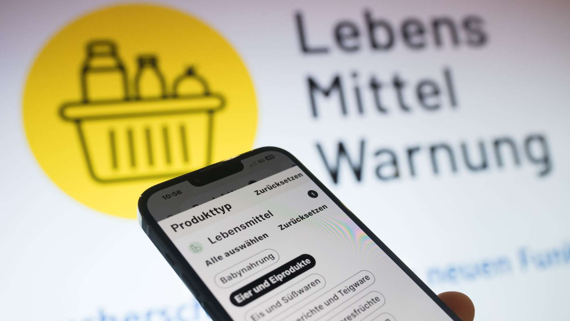 Vorstellung App und Webseite Lebensmittelwarnung