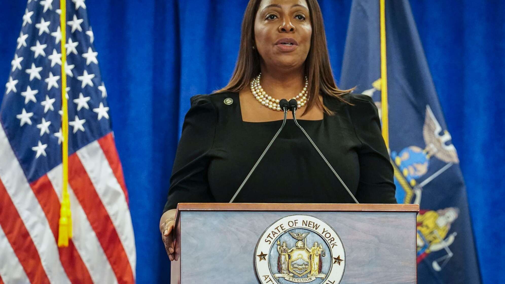 New Yorker Generalstaatsanwältin Letitia James