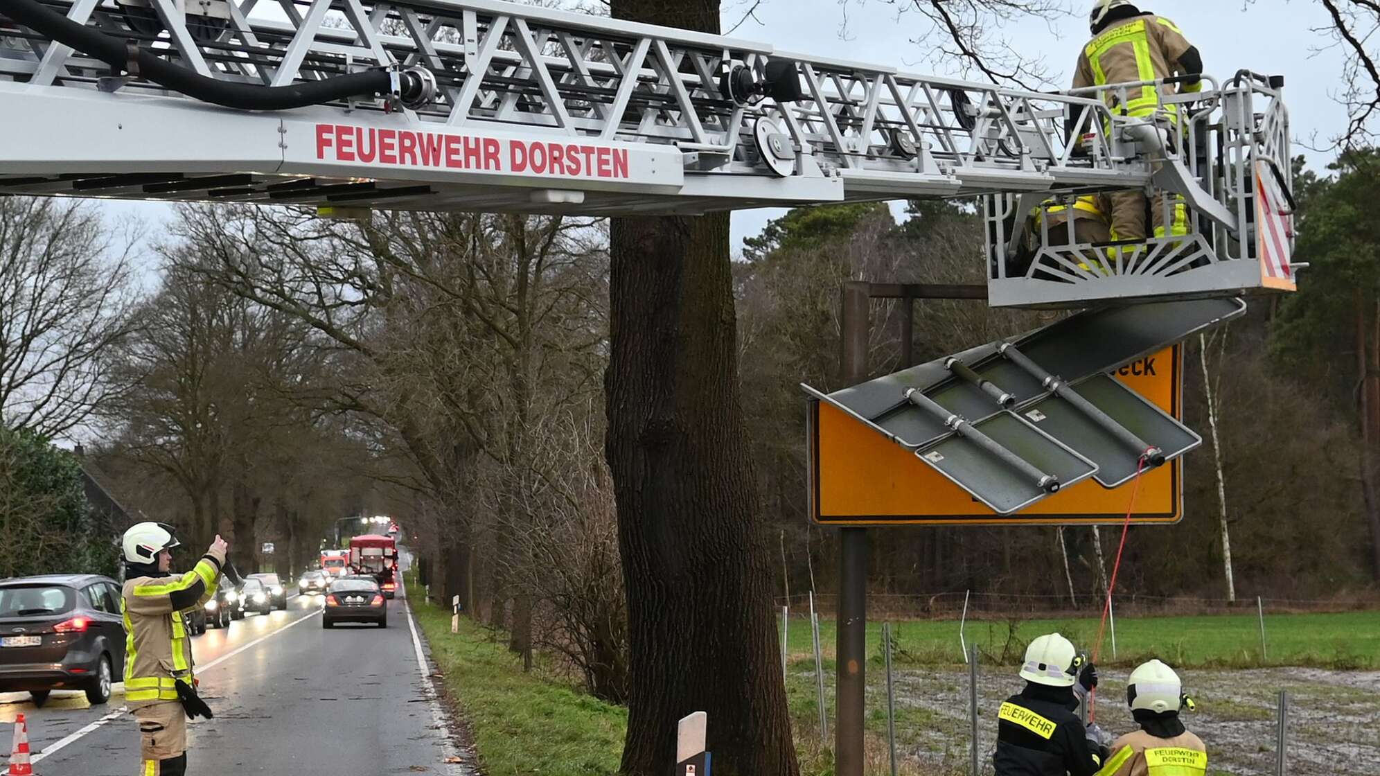 Sturm fegt über NRW