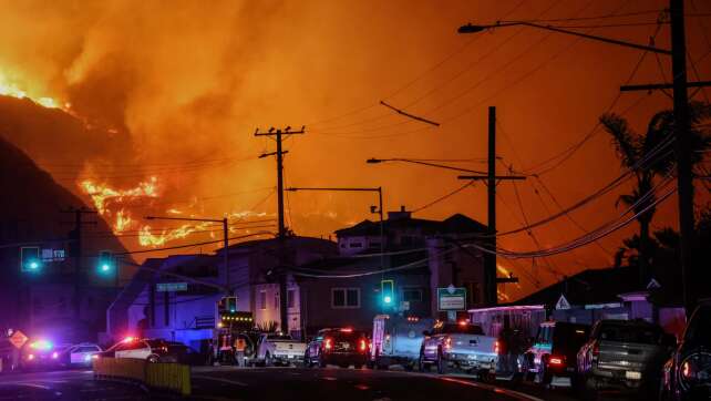 Drittes Feuer nahe Los Angeles ausgebrochen