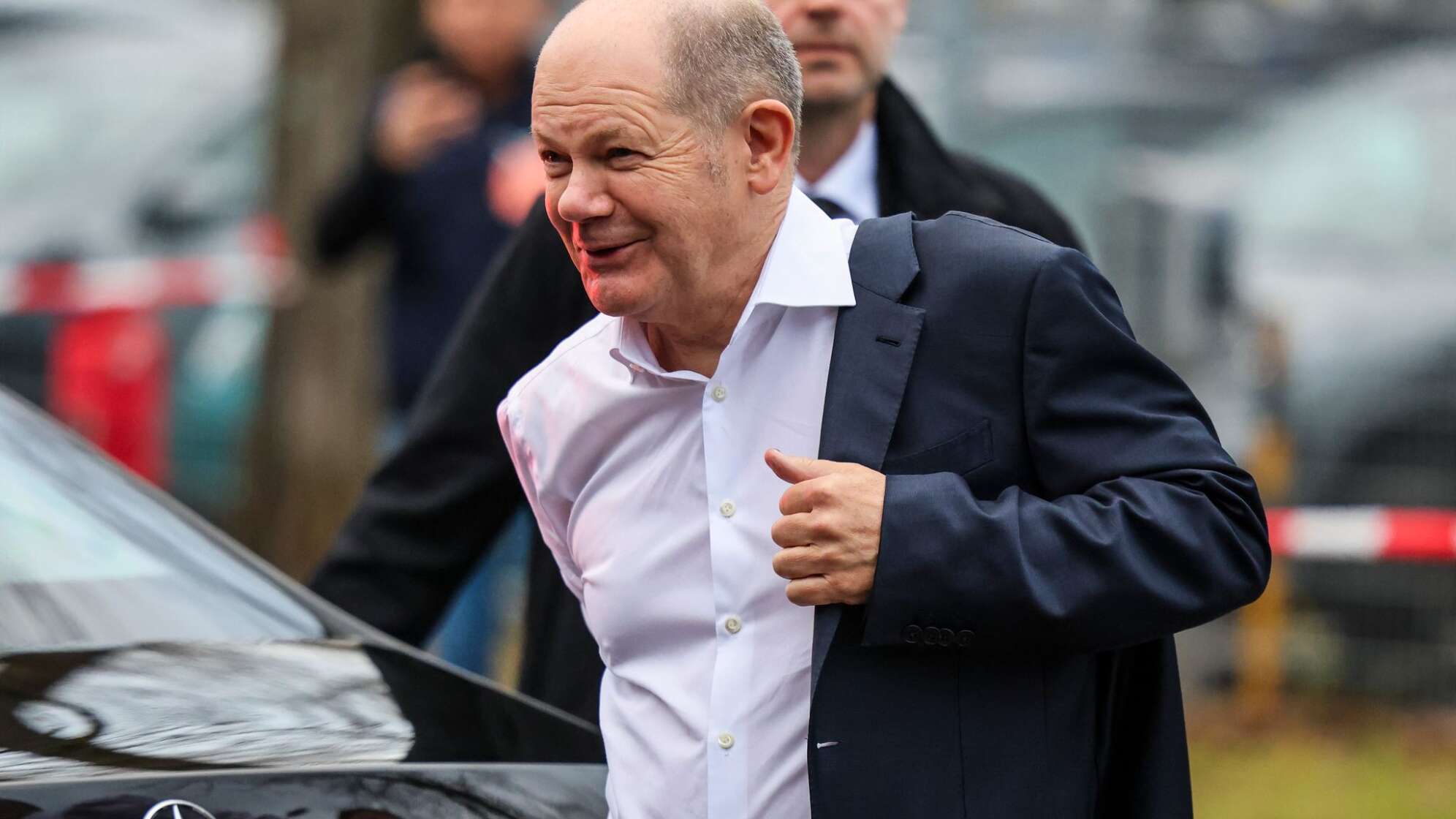 Kanzler Olaf Scholz absolviert mehrere Wahlkampfauftritte in NRW