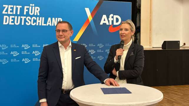 AfD-Parteitag kürt Weidel zur Kanzlerkandidatin