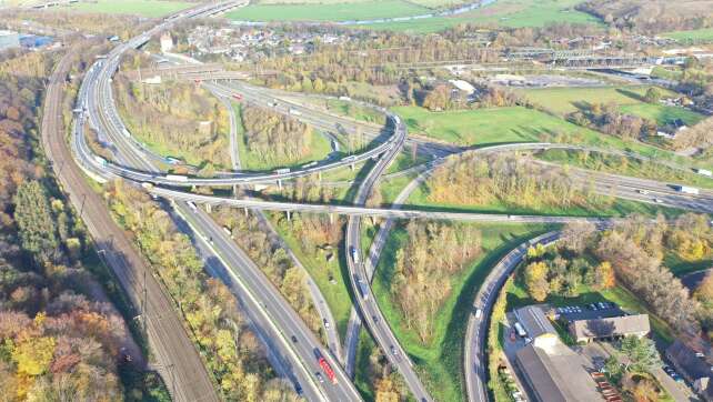 Wieder Sperrung am Autobahnkreuz Kaiserberg