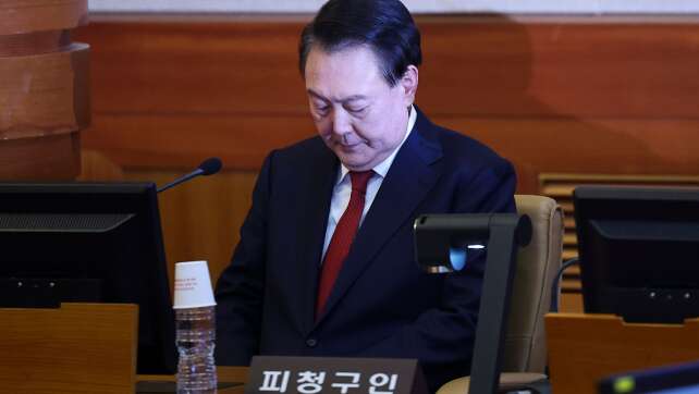 Südkoreas suspendierter Präsident erklärt sich vor Gericht