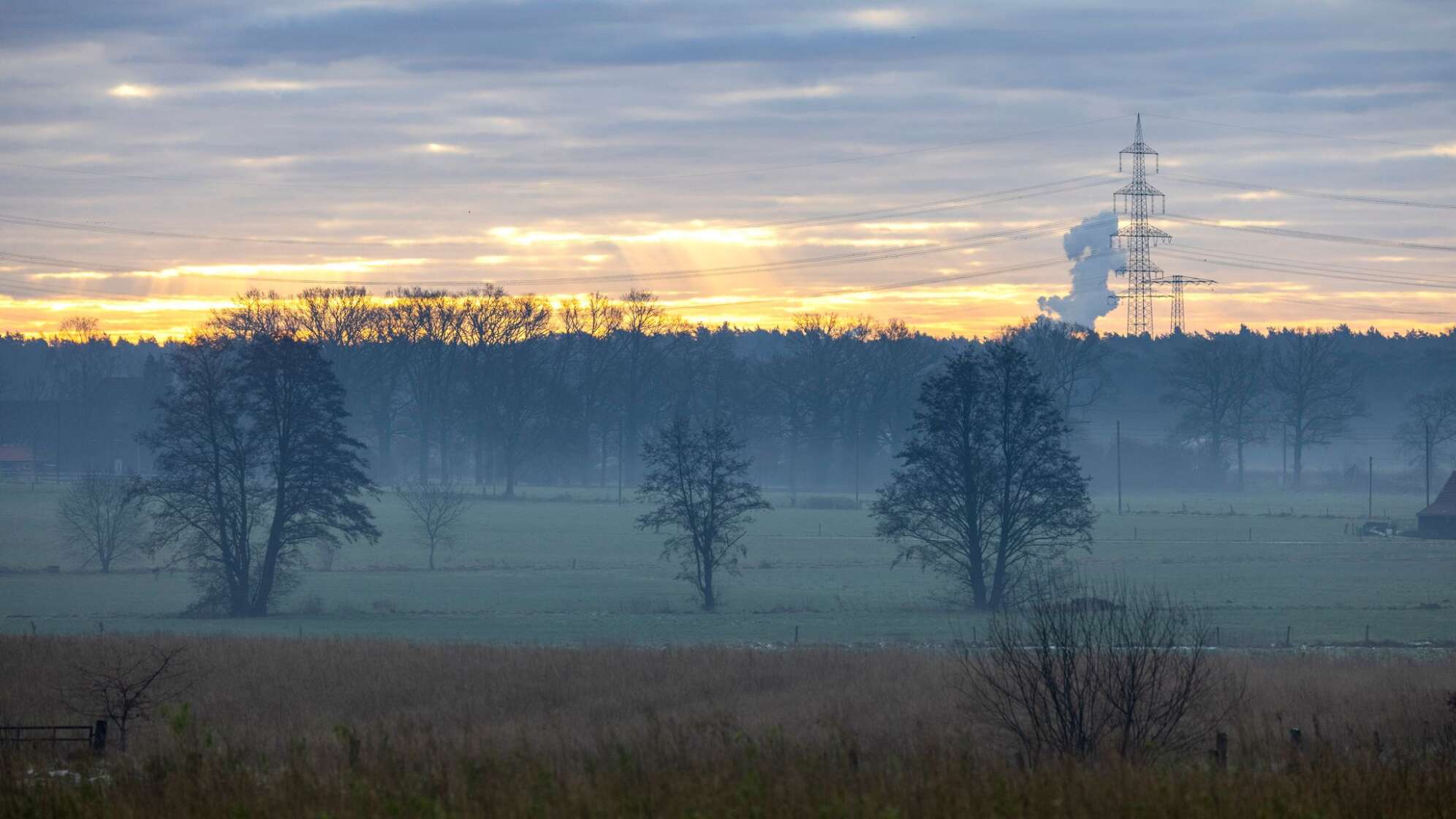 Morgens in Wesel