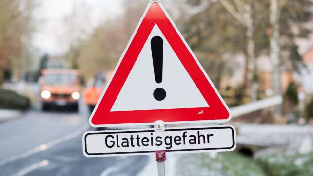 Glatteisgefahr in Nordrhein-Westfalen