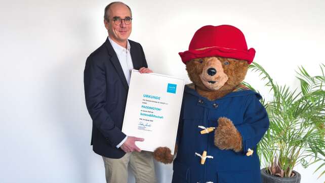 Paddington wird «Schirmbär» von Unicef Deutschland