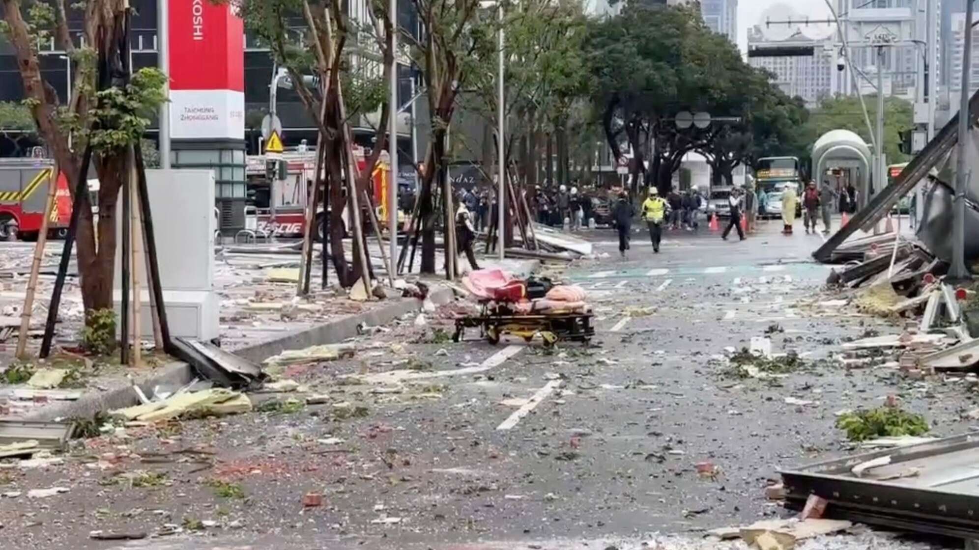 Explosion in Taiwan