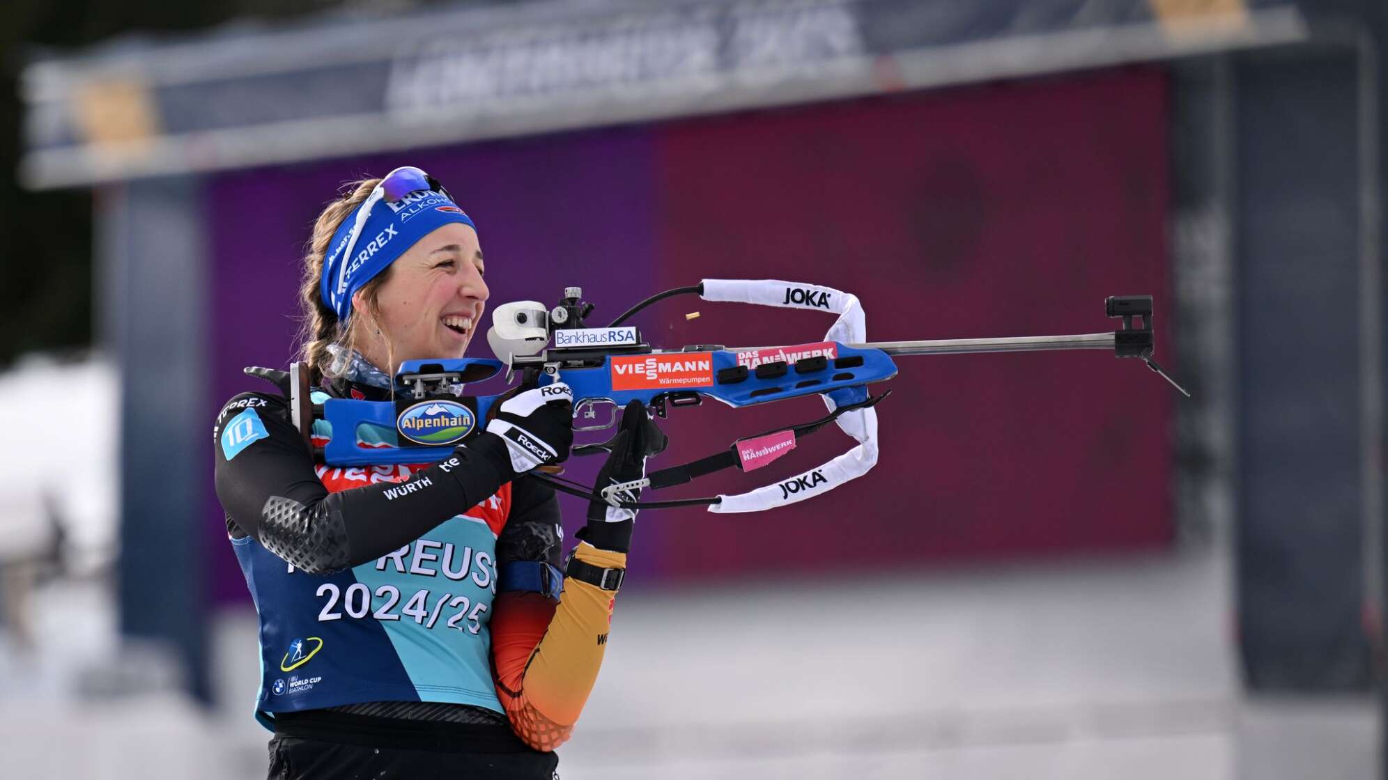 Biathlon Weltmeisterschaft - Training