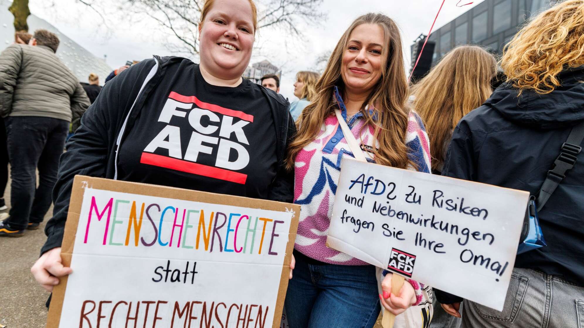 Demonstration gegen Rechts - Essen