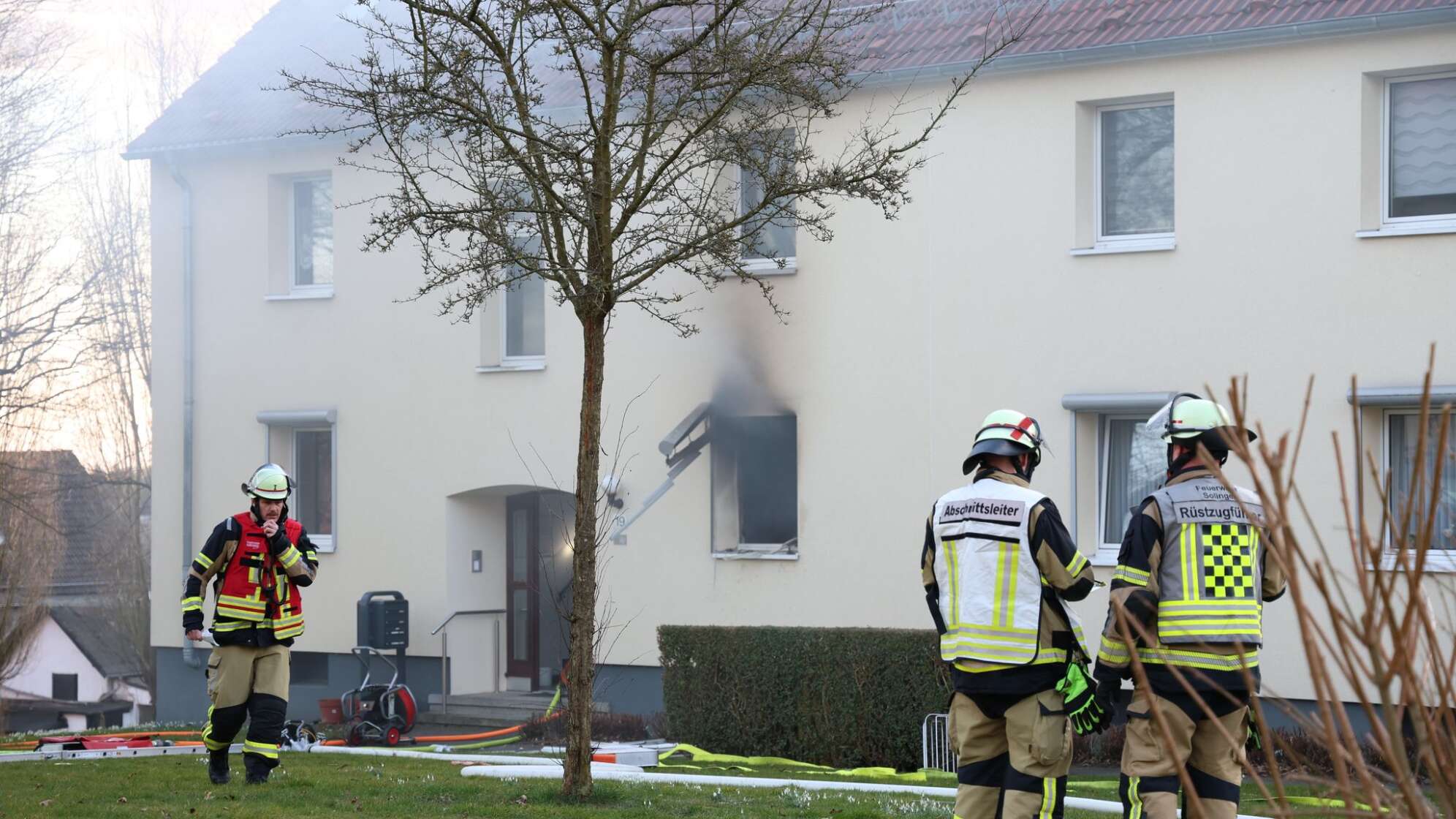 Explosion in Mehrfamilienhaus in Solingen