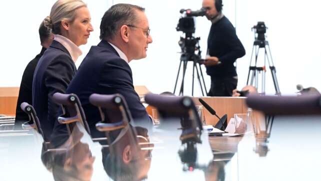 Weidel und Chrupalla streben gemeinsamen Fraktionsvorsitz an