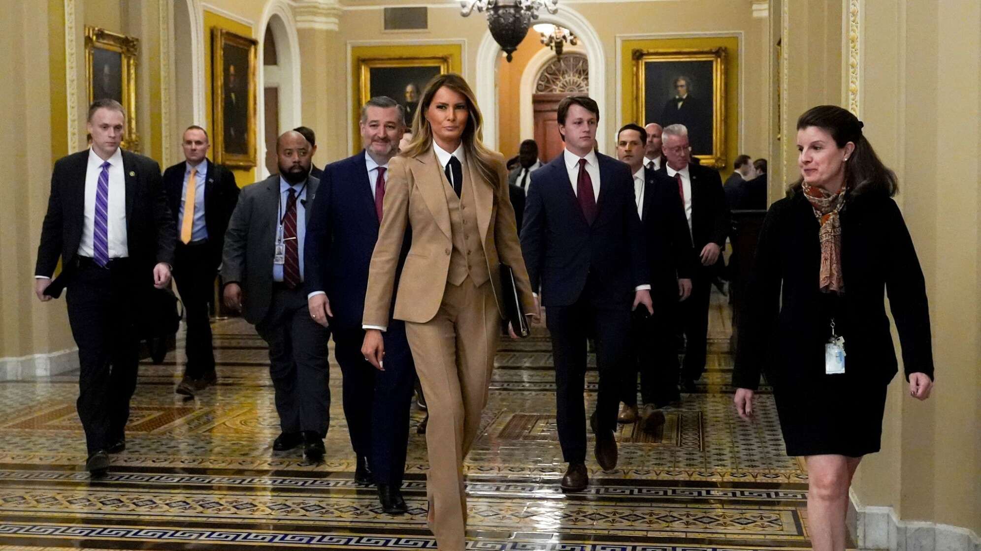 US-First Lady Trump im Kapitol