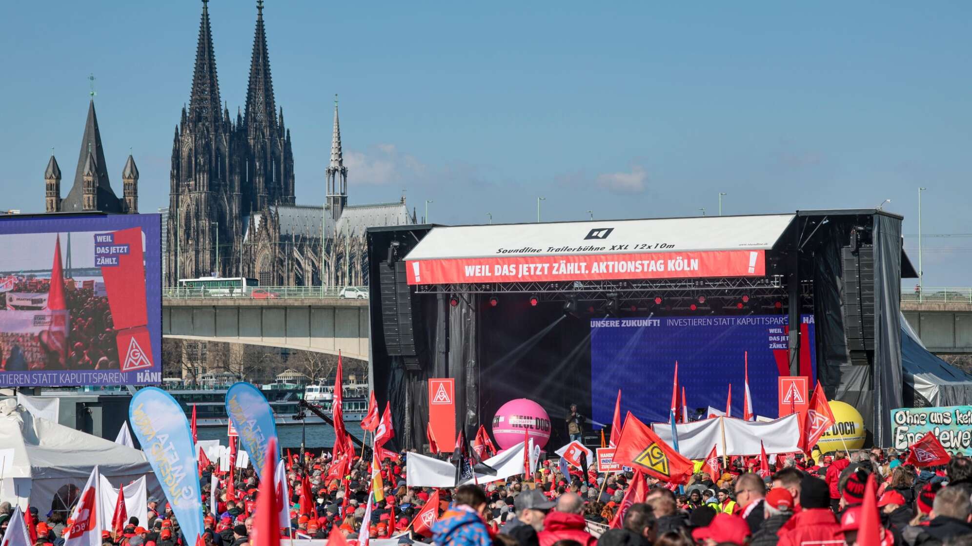 Bundesweiter Aktionstag der IG Metall - Köln