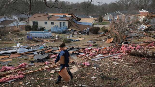 18 Tote bei Stürmen und Tornados in den USA - neue Warnung