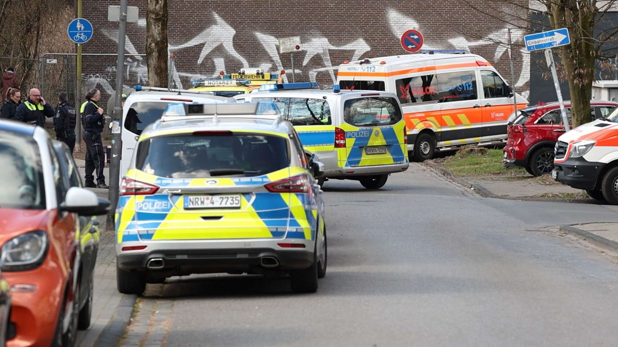 Polizei erschießt mutmaßlichen Messerangreifer in Herne