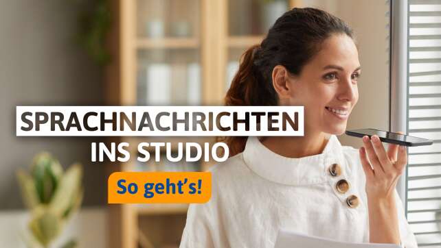 Wie kann ich eine Sprachnachricht ins ANTENNE NRW Studio schicken?