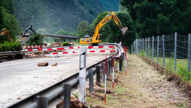 Rekordtempo: Alpenautobahn A13 soll schon Freitag offen sein