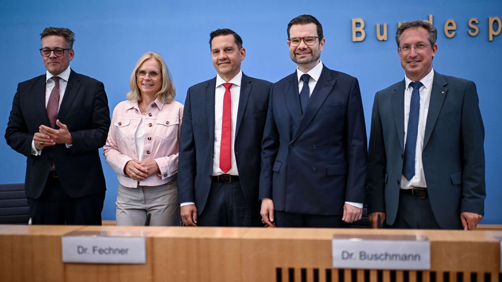 Pressekonferenz zur Stärkung des Bundesverfassungsgerichts