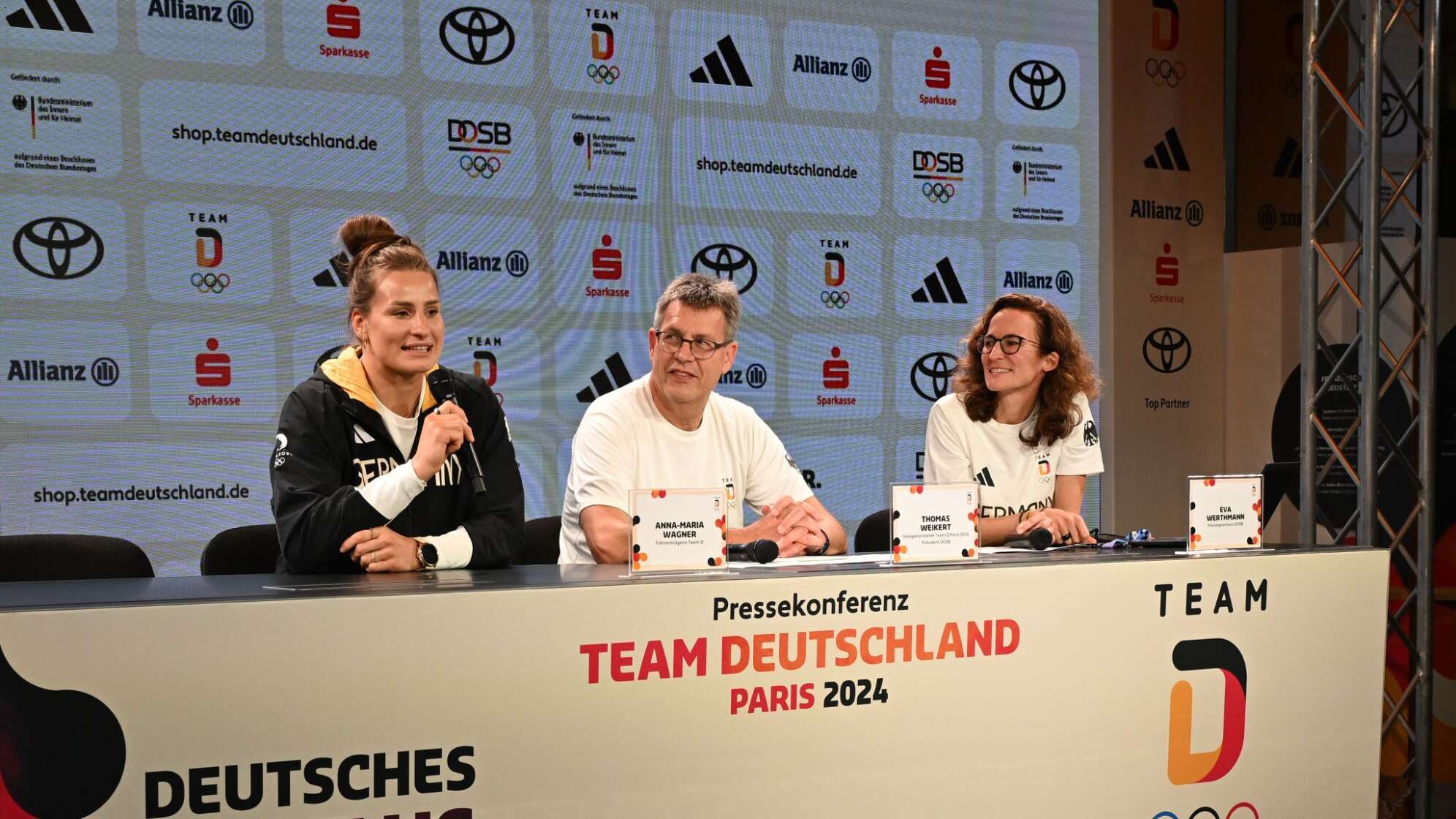 Paris 2024 - PK im Deutschen Haus