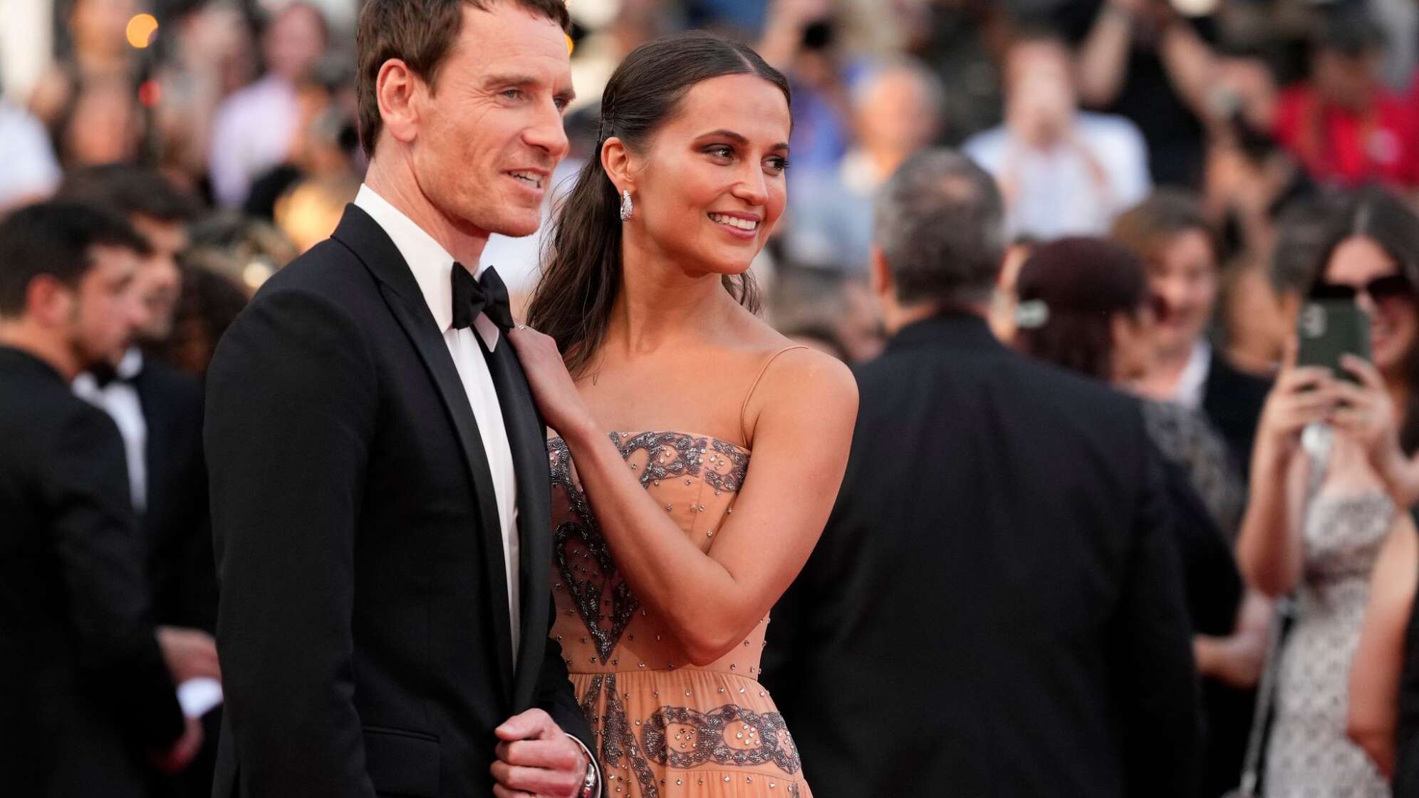 Michael Fassbender und Alicia Vikander