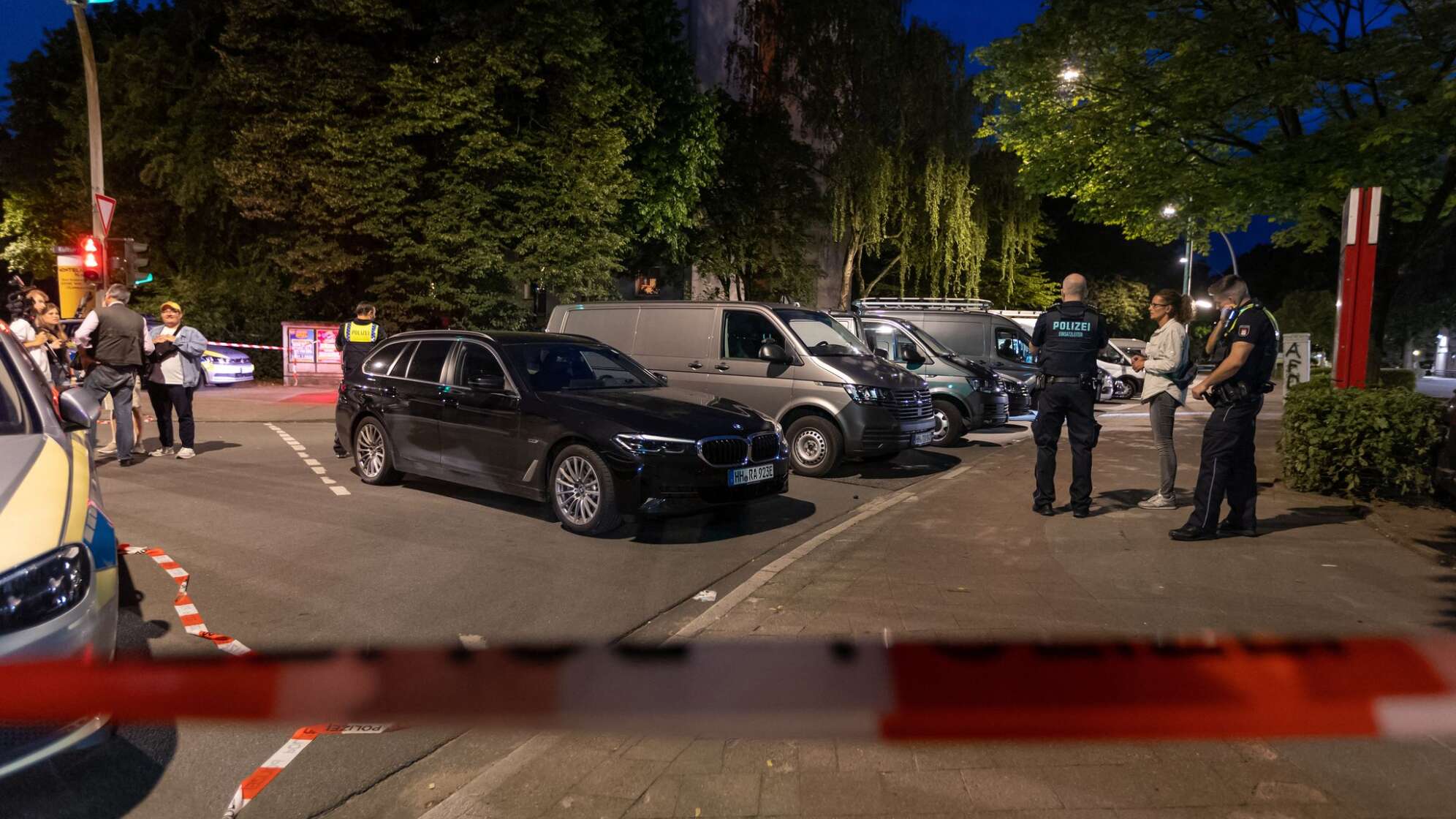 Polizeieinsatz in Hamburg