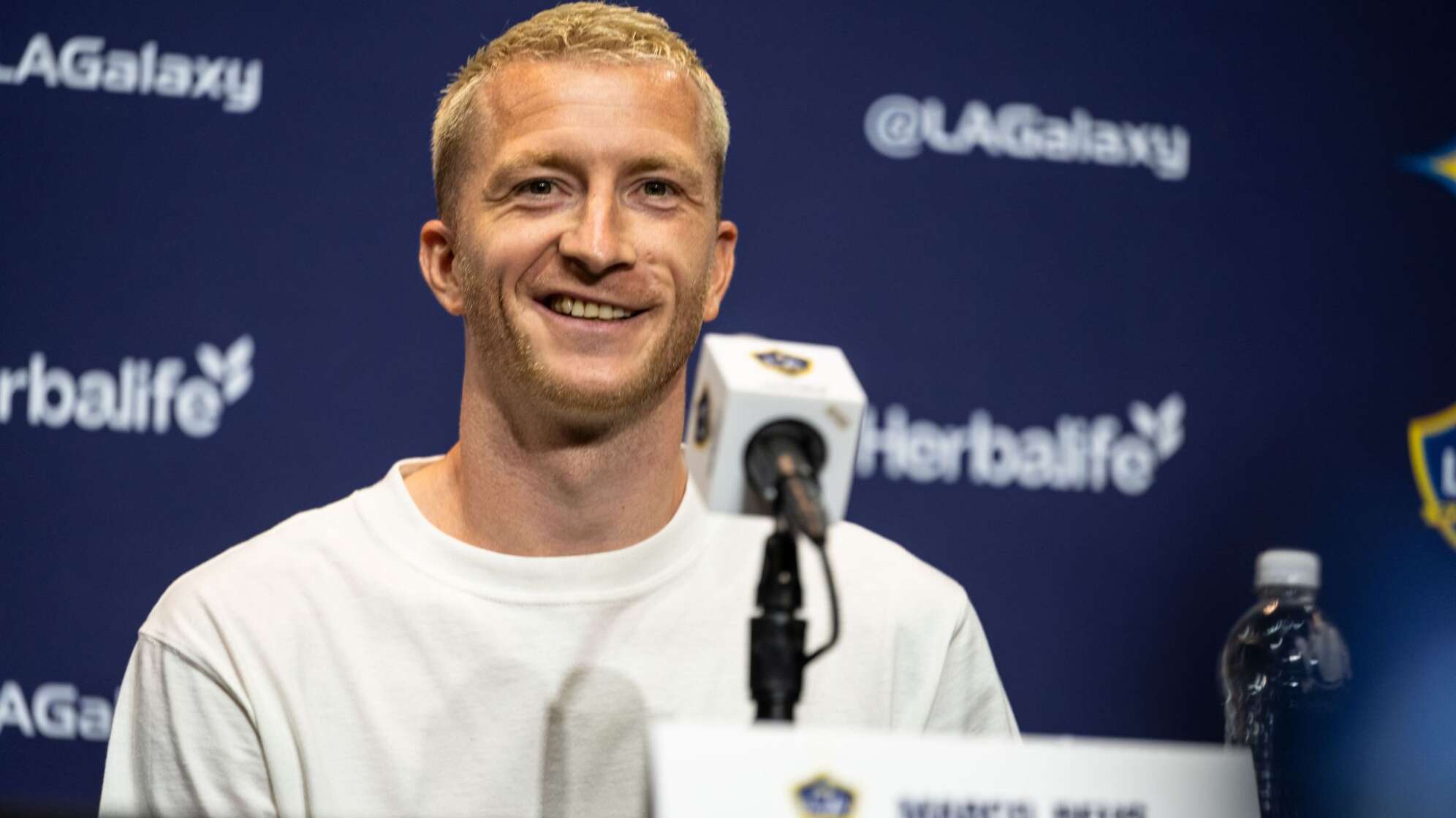 Pressekonferenz Marco Reus in Los Angeles