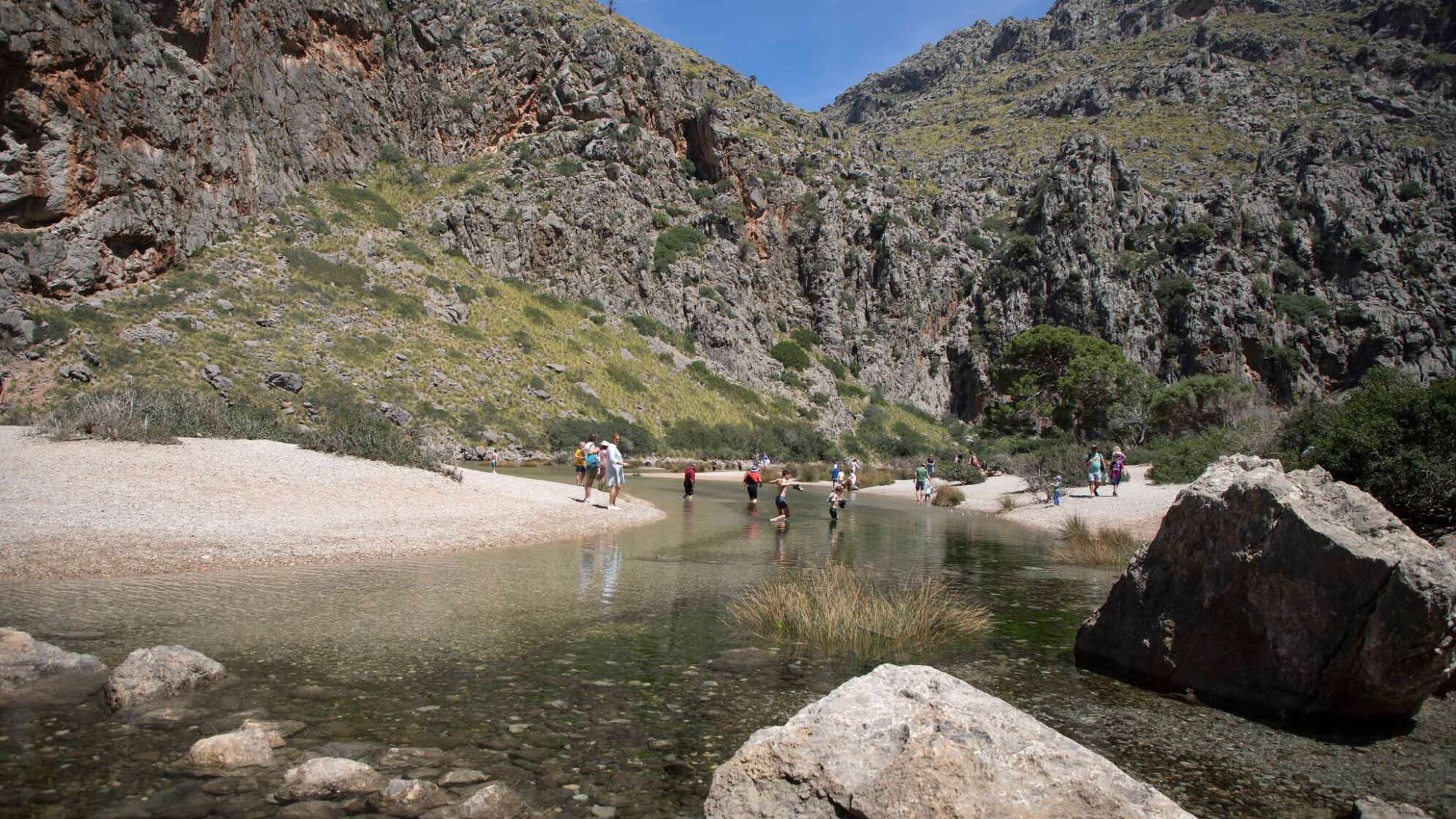 Sturzbach Torrent de Pareis auf Mallorca