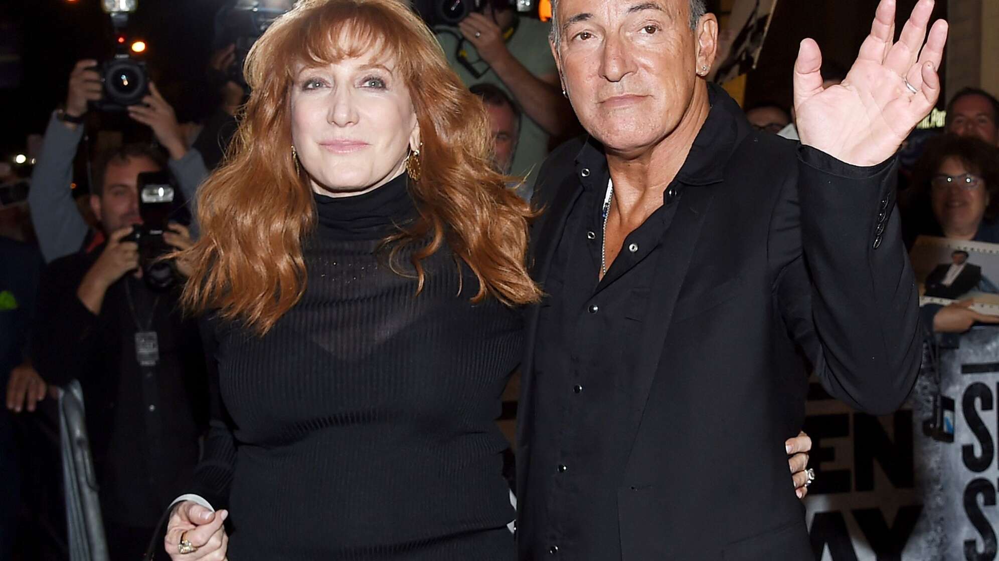 Bruce Springsteen und seine Frau Patti Scialfa