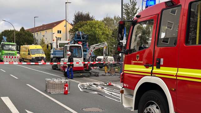 Gasleitung leckt: Zwei Arbeiter werden bewusstlos