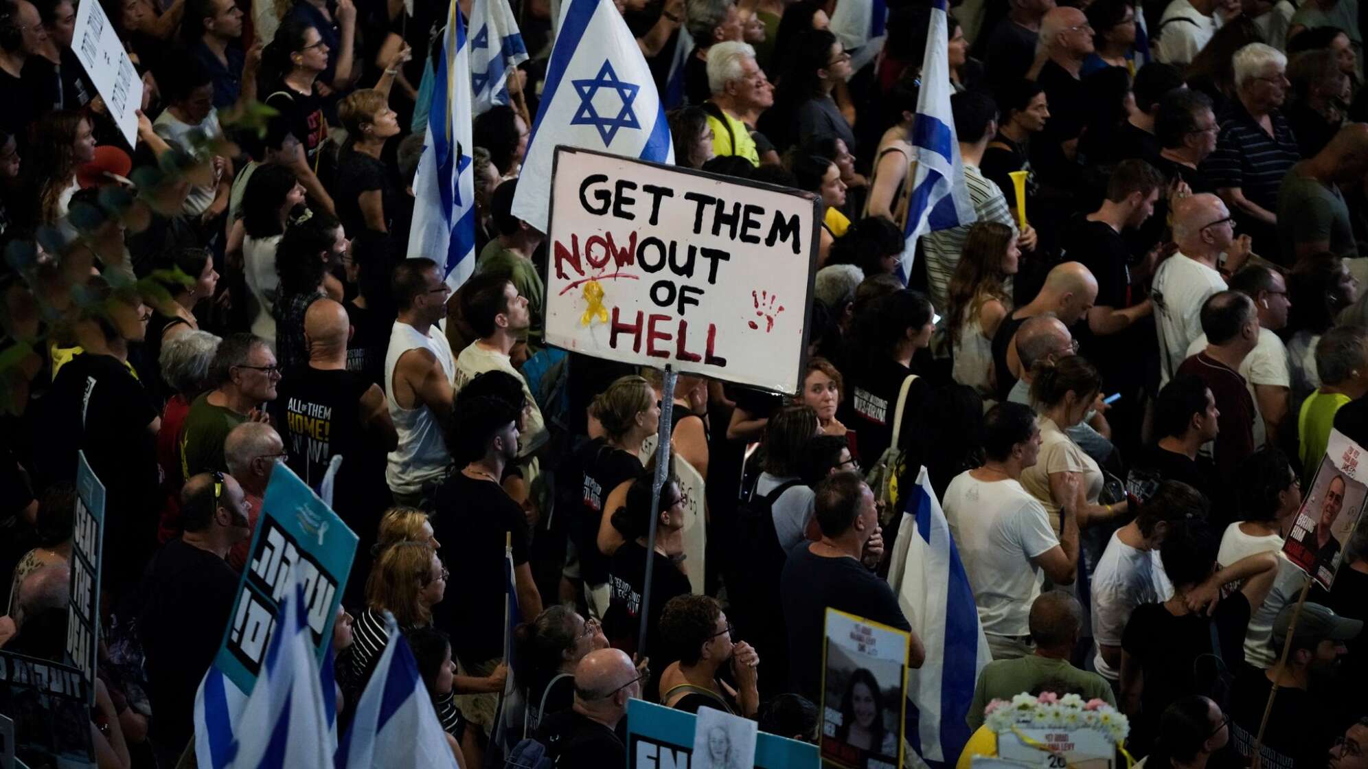 Nahostkonflikt - Proteste in Tel Aviv