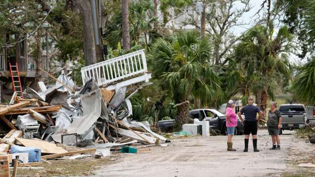 Biden: Wiederaufbau nach Sturm «Helene» wird lange dauern