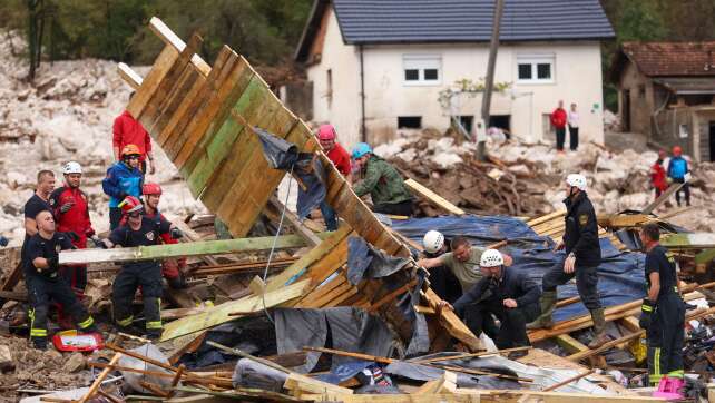 Vermisste nach Überschwemmungen in Bosnien-Herzegowina