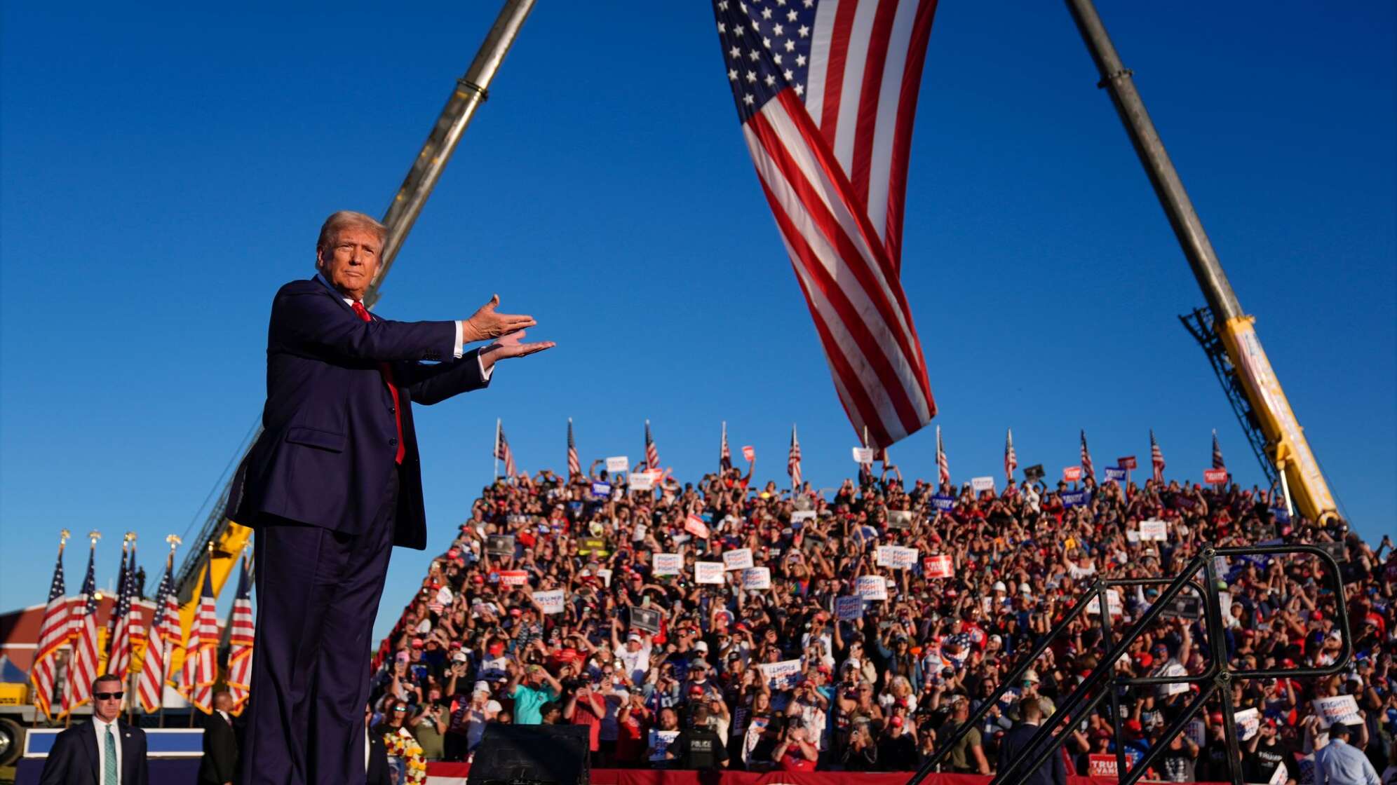 Wahlkampf in den USA - Trump in Pennsylvania