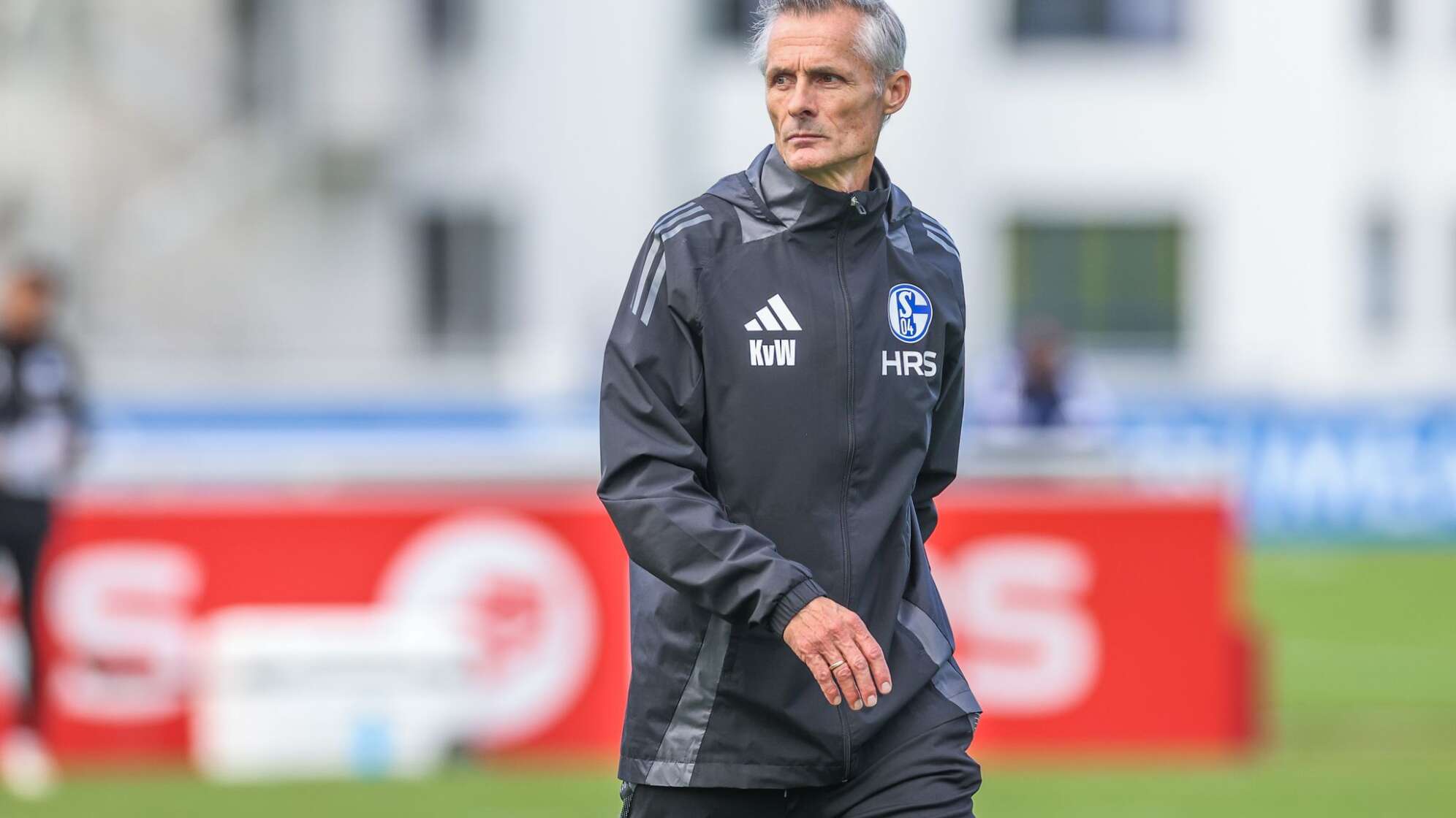 Erstes Training des FC Schalke 04 mit neuem Trainer