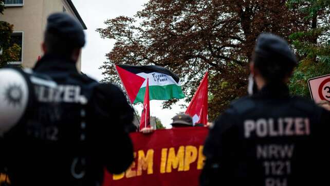 Pro-Palästina-Demos in NRW am Jahrestag des Hamas-Überfalls