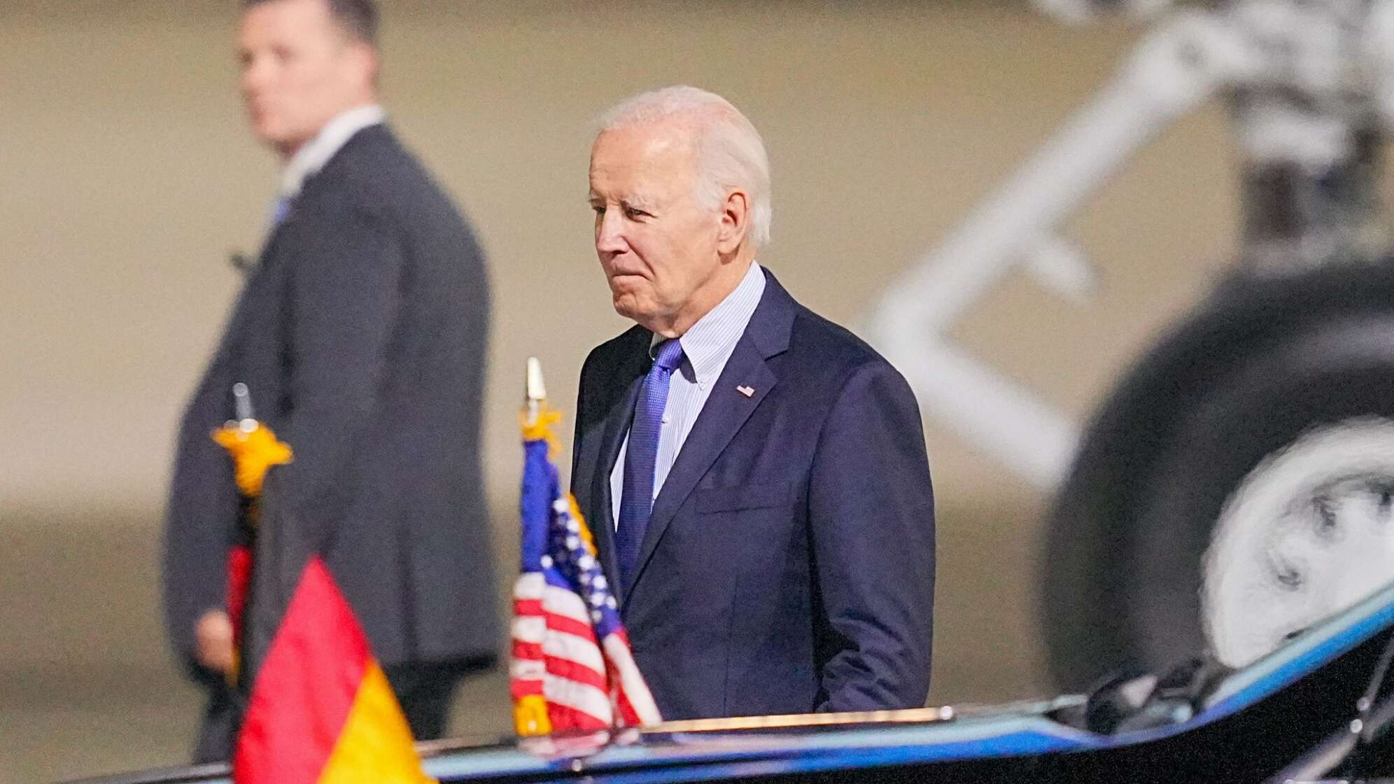 US-Präsident Biden in Berlin - Ankunft