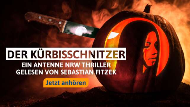 Der Kürbisschnitzer: Neuer Audio-Thriller mit Sebastian Fitzek - exklusiv auf ANTENNE NRW!