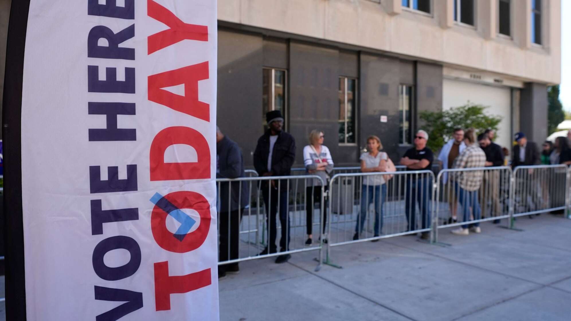 Wahlkampf in den USA - Vorgezogene Stimmabgabe in Indiana