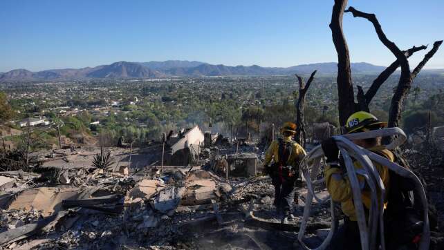 Waldbrände an beiden Küsten der USA