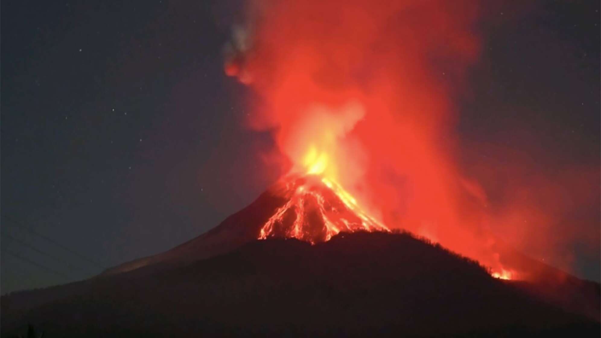 Vulkanausbruch in Indonesien