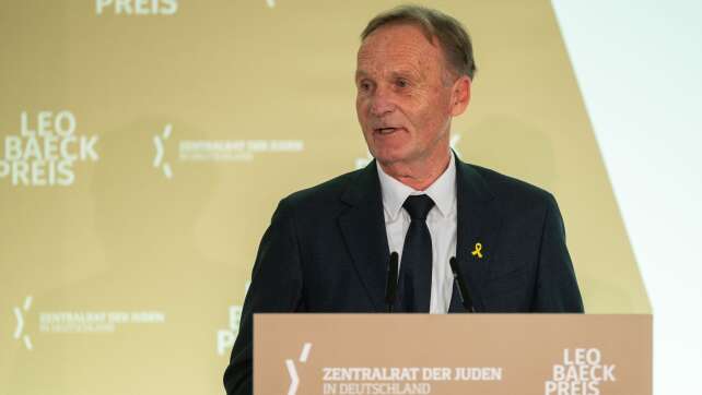 «Größte Ehre»: BVB-Chef Watzke erhält Leo-Baeck-Preis