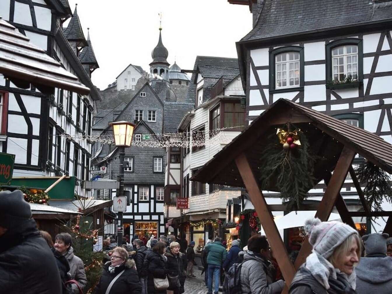 Der Weihnachtsmarkt in der Monschauer Altstadt