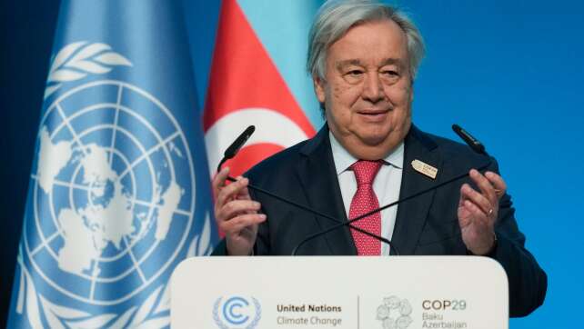 Guterres auf Klimakonferenz: Scheitern ist keine Option