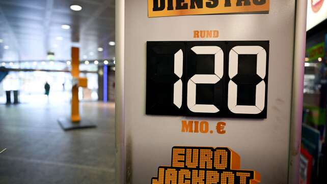 Nicht geknackt: 120 Millionen Euro bleiben im Eurojackpot