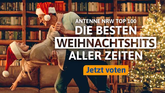 Die ANTENNE NRW TOP 100 der beliebtesten Weihnachtshits