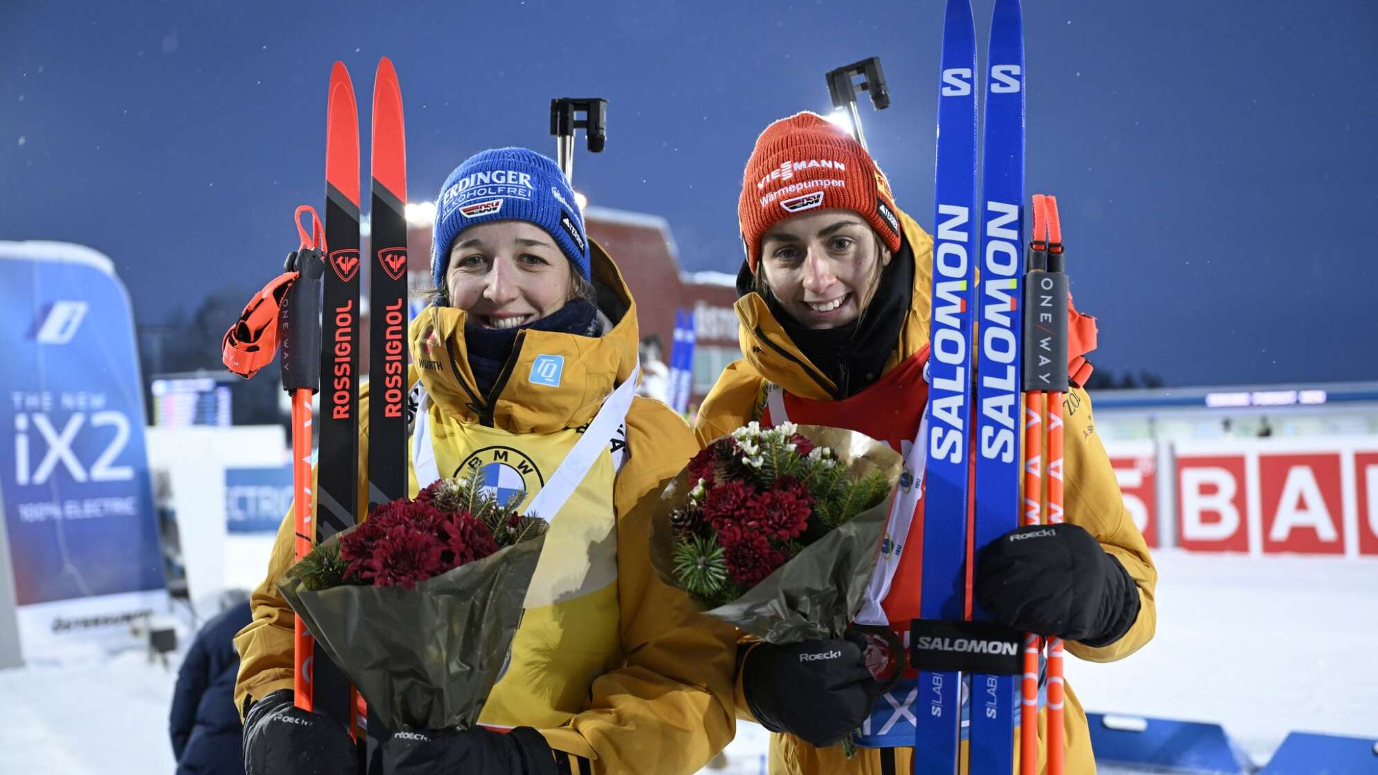 Franziska Preuß und Vanessa Voigt